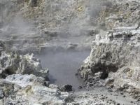volcano bubbling grey